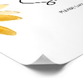 ひまわりラブはスイート、トリートを取ってください ポスター (角)