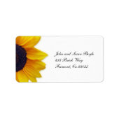 ひまわりラベル ラベル (正面)