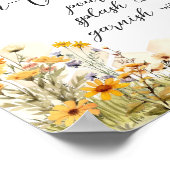 ひまわりリトルハニーベビーシャワーマママオサバー ポスター (角)