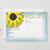 ひまわりレシピカード (正面)