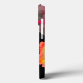 ひまわりレディーシルエット水彩画 Case-Mate iPhoneケース (裏面 / 左)