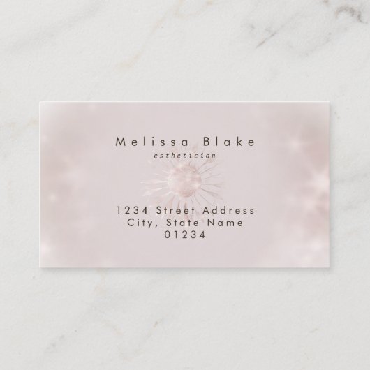 ひまわりロゴ名刺 名刺 (裏面)