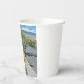 ひまわりロードカントリー結婚式 紙コップ (左)