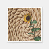 ひまわりロープ紙ナプキンス スタンダードカクテルナプキン (正面)