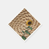 ひまわりロープ紙ナプキンス スタンダードカクテルナプキン (角)
