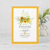 ひまわりワインバチェロレッテExvasanza 招待状 (スタンド正面)