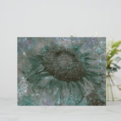 ひまわりヴィンテージグリーングランジテクスチャの切り離し (スタンド正面)