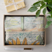 ひまわりヴィンテージゴールデンサマーエフエメラデクページ 薄葉紙 (ギフト)