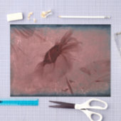 ひまわりヴィンテージピンクアンティークテクスチャ 薄葉紙 (クラフト)