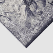 ひまわりヴィンテージ白黒アンティークテクスチャ 薄葉紙 (詳細)