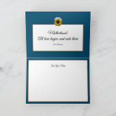 ひまわり万華鏡のように千変万化するパターンブルーマザーズのデイカード シーズンカード (内部)