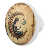 ひまわり三日月女王 セラミックノブ (右)