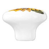 ひまわり上にある セラミックノブ (側面)