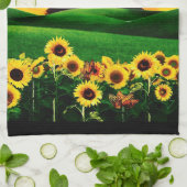 ひまわり丘 キッチンタオル (折り畳み)