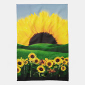 ひまわり丘 キッチンタオル (縦)
