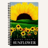 ひまわり丘 ノートブック (正面)