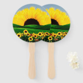 ひまわり丘 ハンドファン (正面&裏面)