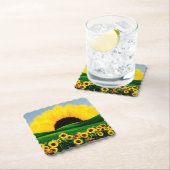 ひまわり丘 ペーパーコースター (インサイチュ)