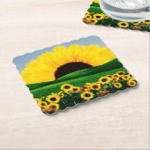 ひまわり丘 ペーパーコースター (アングル)