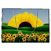 ひまわり丘 ラージペーパーバッグ (裏面)