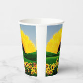ひまわり丘 紙コップ (左)