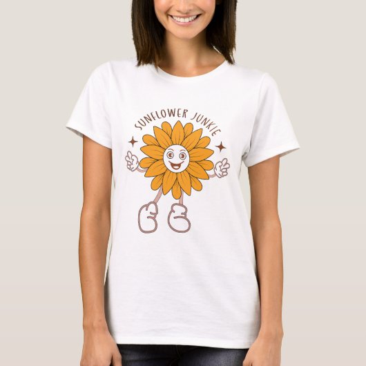 ひまわり中毒 Tシャツ (正面)