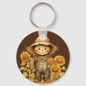 ひまわり付きかかし キーホルダー (裏面)