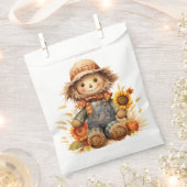 ひまわり付きかかし フェイバーバッグ (クリップ留めされた状態)