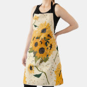 ひまわり付きエプロン エプロン (インサイチュ)
