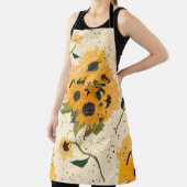 ひまわり付きエプロン エプロン (インサイチュ)