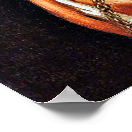 ひまわり付きセルフポートレート、1632アートワーク ポスター (角)