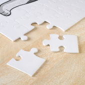 ひまわり付き猫 ジグソーパズル (側面)