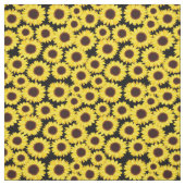 ひまわり付き背景 ファブリック (見本)