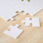 ひまわり付き蝶 ジグソーパズル (側面)