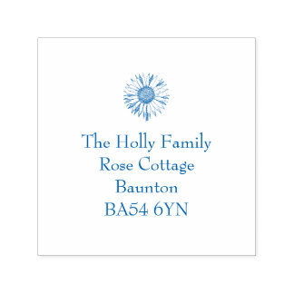 ひまわり住所スタンプ セルフインキングスタンプ