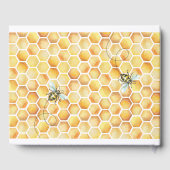 ひまわり何がベビービー赤ちゃんシャワー ゲストブック (裏面)