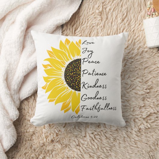 ひまわり信仰 クッション (ブランケット)