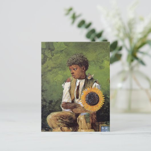 ひまわり先生ウィンズローホーマー ポストカード (スタンド正面)