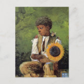 ひまわり先生ウィンズローホーマー ポストカード (正面)