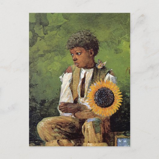 ひまわり先生ウィンズローホーマー ポストカード (正面)