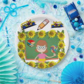 ひまわり先生紙プレート ペーパープレート (パーティー)