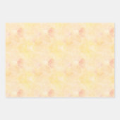 ひまわり光沢のあるろうけつ染め包装紙シート ラッピングペーパーシート (正面3)