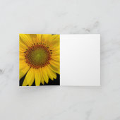 ひまわり写真サンキューカード サンキューカード (内部)