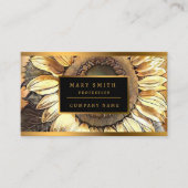 ひまわり写真モダンアートコレクション 名刺 (正面)