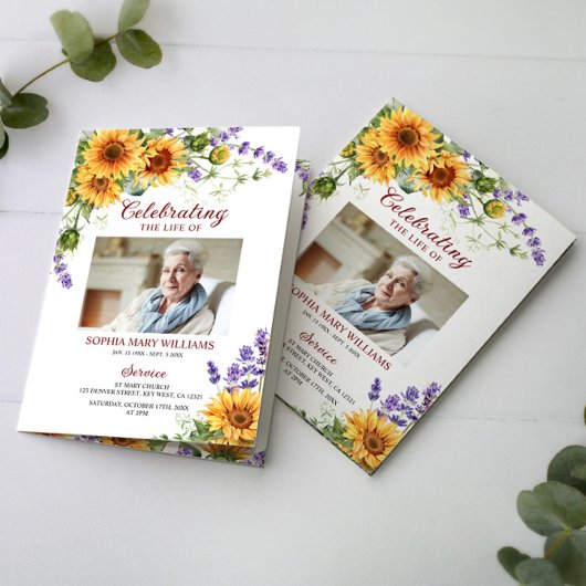 ひまわり写真葬儀社サービス順プログラム カード