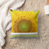 ひまわり写真装飾用クッション クッション (ブランケット)