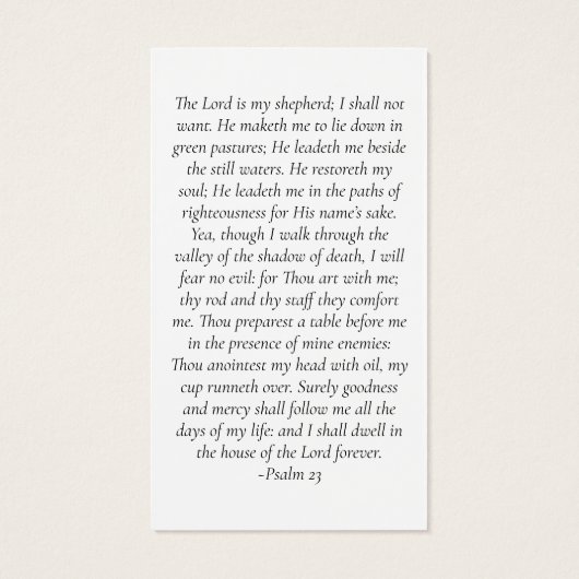 ひまわり写真記念祈りの言葉カード (裏面)