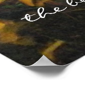 ひまわり写真 ポスター (角)