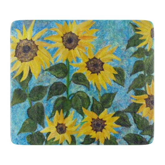 ひまわり切り盤 カッティングボード (正面)