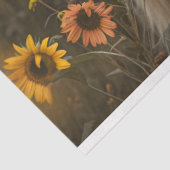 ひまわり切り離し分野のハイランド牛 薄葉紙 (詳細)